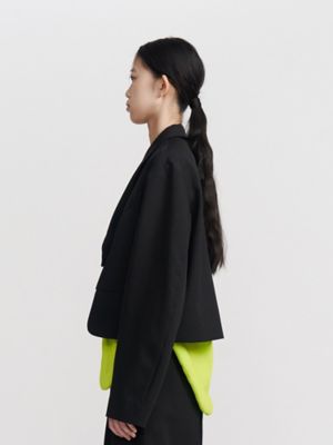 ジャケット・アウター UN3D. LAYERED ASYMMETRY JACKET LAYERED ASYMMETRY JACKET / レイヤードアシンメトリージャケット