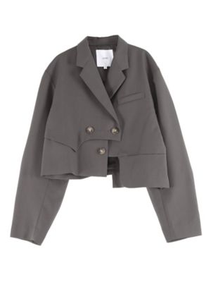 LAYERED ASYMMETRY JACKET | UN3D./アンス