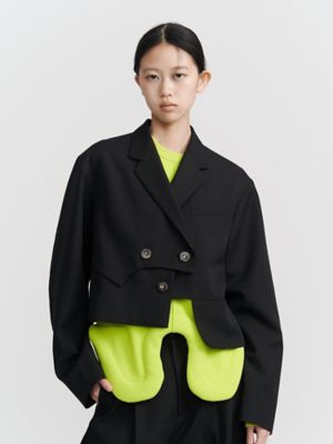 ＜UN3D.＞ＬＡＹＥＲＥＤ　ＡＳＹＭＭＥＴＲＹ　ＪＡＣＫＥＴ