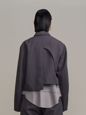 LAYERED ASYMMETRY JACKET | UN3D./アンス