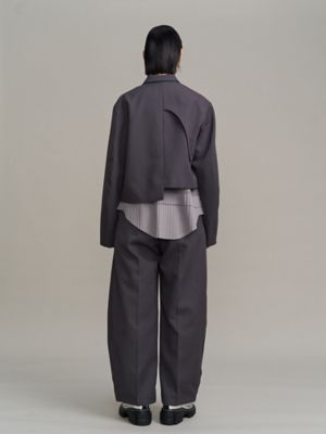 LAYERED ASYMMETRY JACKET | UN3D./アンス
