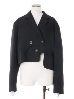 LAYERED ASYMMETRY JACKET | UN3D./アンス