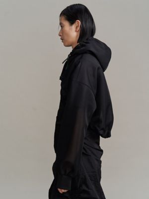 SPONGY SHEER SHORT BLOUSON | UN3D./アンス