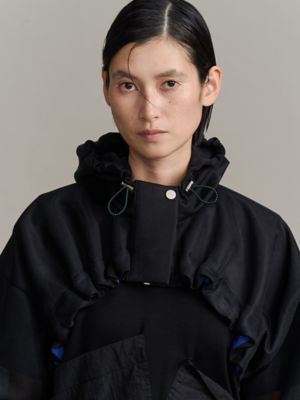 SPONGY SHEER SHORT BLOUSON | UN3D./アンス 