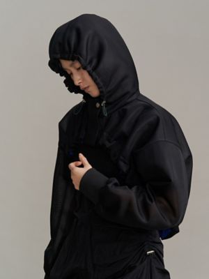 SPONGY SHEER SHORT BLOUSON | UN3D./アンス