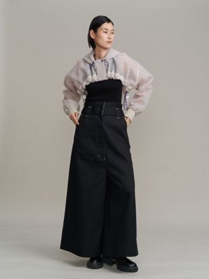 SPONGY SHEER SHORT BLOUSON | UN3D./アンス
