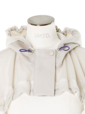 SPONGY SHEER SHORT BLOUSON | UN3D./アンス