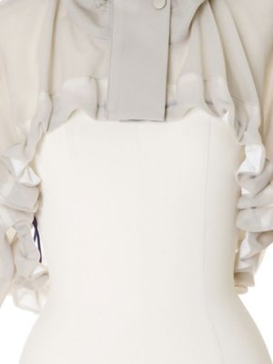 SPONGY SHEER SHORT BLOUSON | UN3D./アンス