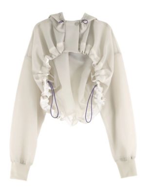 SPONGY SHEER SHORT BLOUSON | UN3D./アンス
