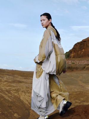 WAVE PATCHWORK JUMPER SKIRT | UN3D./アンス