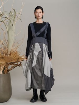 UN3D新作✨WAVE PATCHWORK JUMPER SKIRT WAVE PATCHWORK JUMPER SKIRT | UN3D./アンス