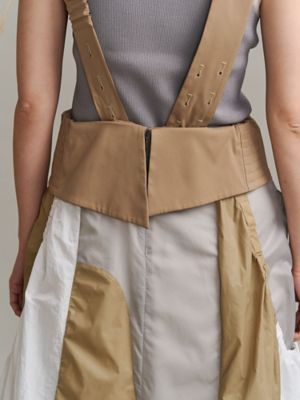 WAVE PATCHWORK JUMPER SKIRT | UN3D./アンス