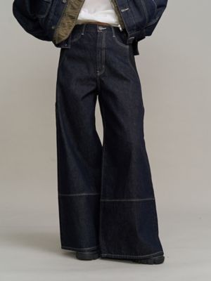 ＜UN3D.＞ＷＡＶＥ　ＬＩＮＥ　ＳＩＤＥ　ＲＩＢ　ＤＥＮＩＭ　ＰＡＮＴＳ