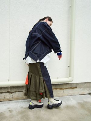 MA－1 DOCKING DENIM SKIRT | UN3D./アンスリード