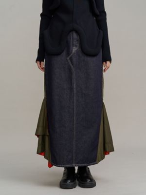 MA－1 DOCKING DENIM SKIRT | UN3D./アンスリード