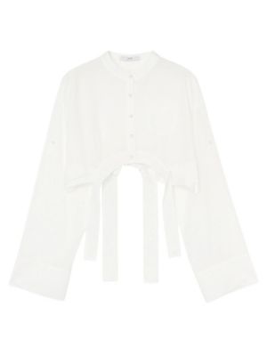 ROUND PARTS SHEER SHORT SH | UN3D./アンス