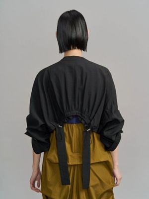 ROUND PARTS SHEER SHORT SH | UN3D./アンス