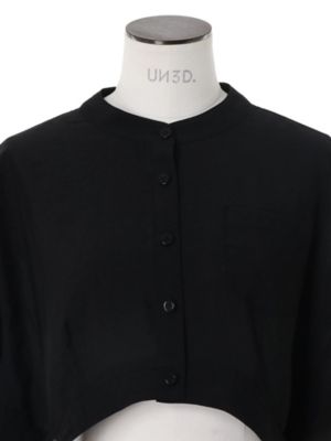 ROUND PARTS SHEER SHORT SH | UN3D./アンス