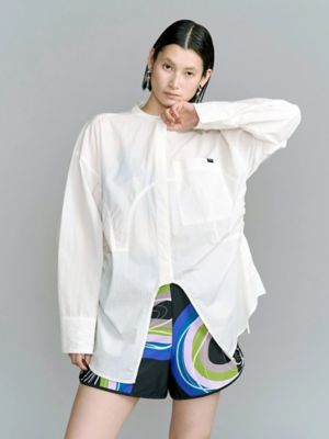 RUSH GUARD SIDE GATHER SH | UN3D./アンス