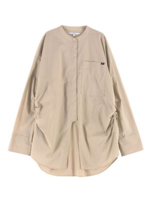 UN3D. HEM GATHER SH ホワイト RUSH GUARD SIDE GATHER SH | UN3D./アンス