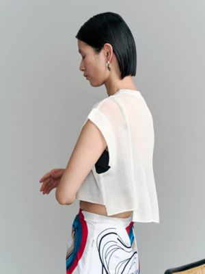 SHEER SHORT KT TOP | UN3D./アンスリード | 三越