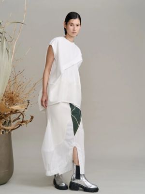 HEM MESH COCOON TOP | UN3D./アンスリード | 三越