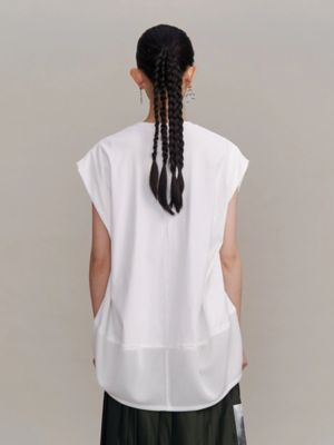 HEM MESH COCOON TOP | UN3D./アンスリード | 三越