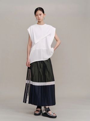 HEM MESH COCOON TOP | UN3D./アンスリード | 三越