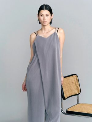 k*7様 un3d コート カラーライン テープ　アンスリード グレー CRYSTAL PLEATS AIO | UN3D./アンスリード | 三越