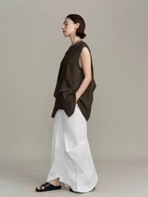 WAVE RUFFLE JERSEY TOP | UN3D./アンスリード