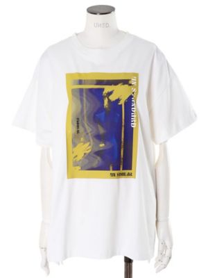 UN3D.（アンスリード） TORSION LACE TUCK T-SHIRT UN3D.（アンス