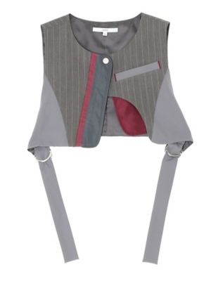 ASYMMETRY MIX VEST | UN3D./アンスリード | 三越