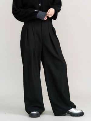 INVERT TUCK SLACKS | UN3D./アンスリード | 三越