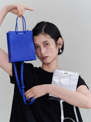 UNKNOWN PRODUCTS】LEATHER PAPER BAG