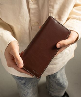 COACH/コーチ ボックスド ブレスト ポケット ウォレット ウォーター バッファロー レザー BROWN 財布・マネークリップ【三越伊勢丹/公式】