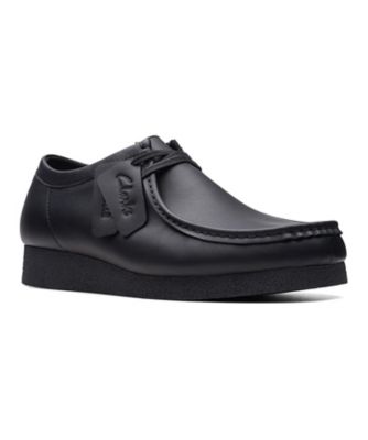 Clarks (Women/Men)/クラークス Ｃｌａｒｋｓ　６１９Ｊ　Ｗａｌｌａｂｅｅ　ＥＶＯ　ＷＰ　ワラビーエヴォウォータープルーフ　ブラック　カジュアルシューズ
