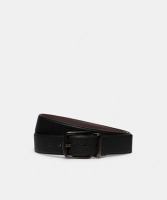 ワイド レギュラー カット トゥ サイズ リバーシブル レザー ベルト 