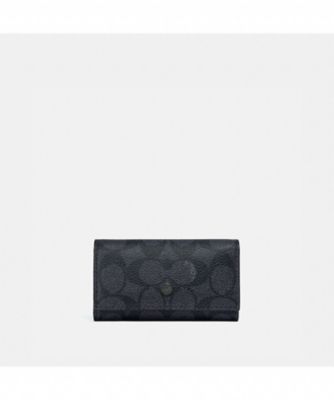 4 リング キー ケース シグネチャー キャンバス | COACH/コーチ 