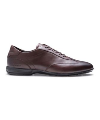 ＜REGAL (Women/Men)＞ＲＥＧＡＬ　７０ＣＬ　レースアップレザースニーカー（ＧＯＲＥ－ＴＥＸ　フットウェア）　ダークブラウン　スニーカー