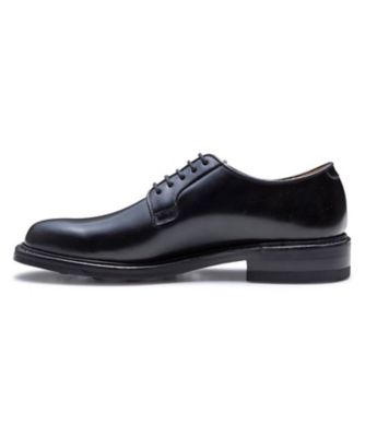 ＳＨＥＴＬＡＮＤＦＯＸ　７３０Ｆ　ＬＥＡＤＥＮＨＡＬＬ／プレーントウ　ブラック　ビジネスシューズ