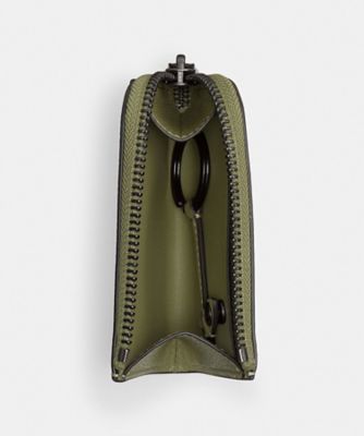 COACH/コーチ Lジップ カー キー ケース 《未使用・値下げ》 Malaikagroup 