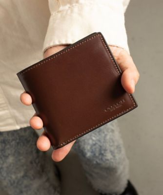 COACH/コーチ コイン ウォレット BROWN 財布・マネークリップ【三越伊勢丹/公式】