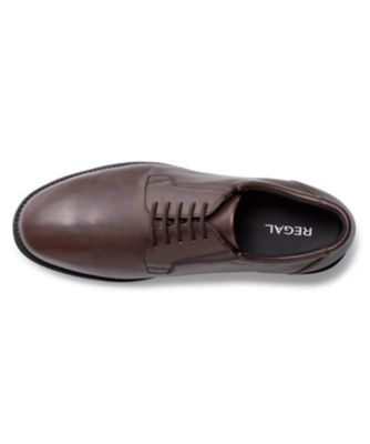REGAL ブラウン ドレスシューズ リーガル（REGAL）、ビジネスシューズ リーガル 80JL プレーントウ ダークブラウン ビジネスシューズ