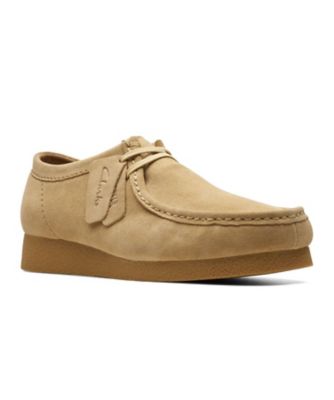 ＜Clarks (Women/Men)＞Ｃｌａｒｋｓ　８１６Ｇ　Ｗａｌｌａｂｅｅ　ＥＶＯ　ＷＰ　ワラビーエヴォウォータープルーフ　ベージュ　カジュアルシューズ