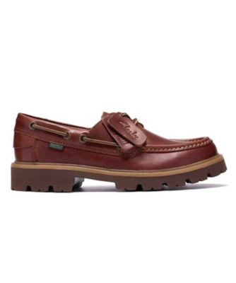 ＜Clarks (Women/Men)＞Ｃｌａｒｋｓ　８８０Ｊ　セイヒルボート　ブラウン　カジュアルシューズ