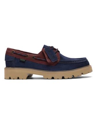 ＜Clarks (Women/Men)＞Ｃｌａｒｋｓ　８８０Ｊ　セイヒルボート　ネイビーブラウン　カジュアルシューズ