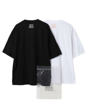N.HOOLYWOOD Tシャツ・カットソー アイボリー 0304324N0004 2PACK T－SHIRT | N.HOOLYWOOD (Men)/エヌ