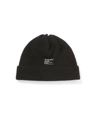 【美品】NEIGHBORHOOD 23AW W-CAP 黒 ウール キャップ WATCH CAP | N.HOOLYWOOD (Men)/エヌ．ハリウッド | 三越