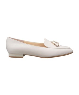 BEAUFIT (Women)/ビューフィット BEAUFIT A76W 晴雨兼用タッセル付きパンプス アイボリー パンプス