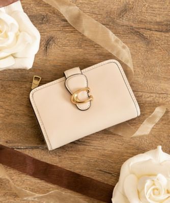 COACH/コーチ タビー ミディアム ウォレット WHITE 財布・マネークリップ【三越伊勢丹/公式】